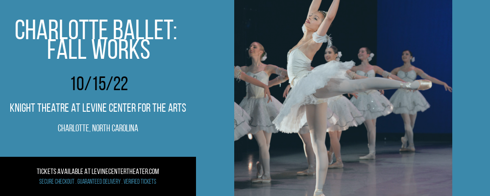 Charlotte Ballet: Fall Works at Knight Theatre
