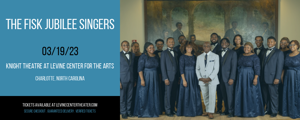 The Fisk Jubilee Singers at Knight Theatre