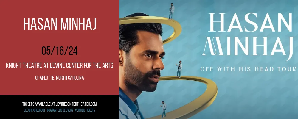 Hasan Minhaj at Knight Theatre at Levine Center for the Arts
