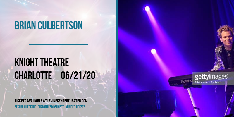 Brian Culbertson at Knight Theatre tickets Brian Culbertson at Knight Theatre