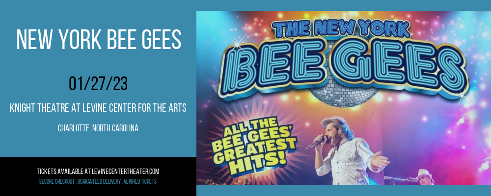 New York Bee Gees at Knight Theatre