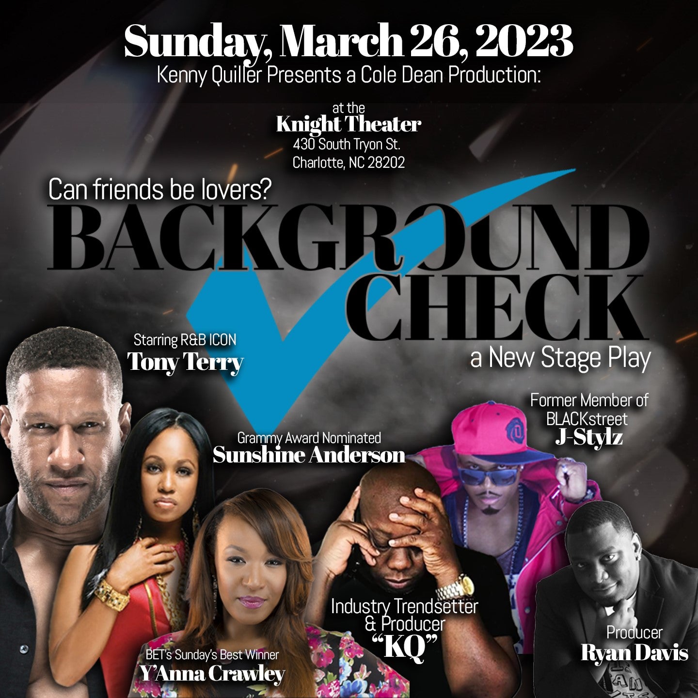 Background Check - The Stage Play at Knight Theatre