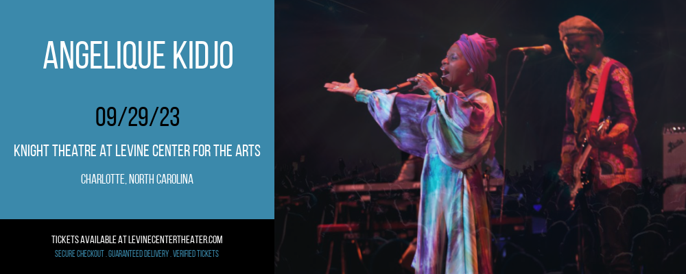 Angelique Kidjo at Knight Theatre at Levine Center for the Arts