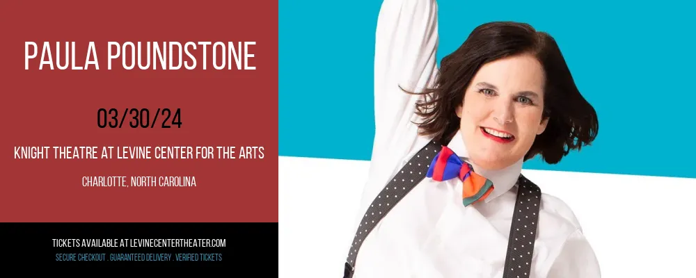 Paula Poundstone at Knight Theatre at Levine Center for the Arts
