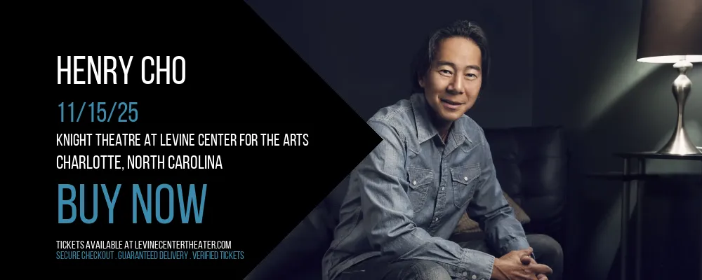 Henry Cho at Knight Theatre at Levine Center for the Arts