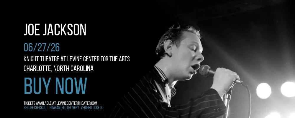 Joe Jackson at Knight Theatre at Levine Center for the Arts